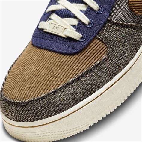 Nike Air Force 1 ‘07 PRM Midnight Navy Ale Brown FQ8744-410