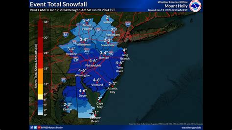 Eastern PA weather: Snow totals increase; winter storm warning issued