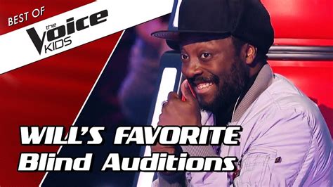 TOP 10 | will.i.am's FAVORITE Blind Auditions in The Voice Kids ...