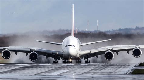 Airbus A380 Cockpit Landing