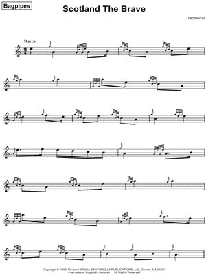 "Scotland the Brave" Sheet Music - 7 Arrangements Available Instantly ...