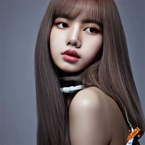 Realistic art of lisa from blackpink on Craiyon