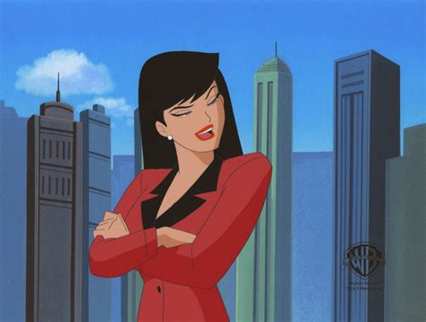 Superman the Animated Series Original Production Cel: Lois Lane ...