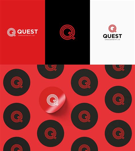 Quest Branding (Logo & Stationery Design) on Behance