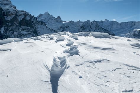 Free Images : nature, mountain range, glacier, shadow, alpine, blue, arctic, season, ridge ...