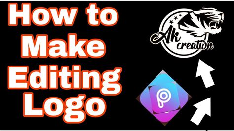 #Editinglogo #logo How to make Editing Logo in picsArt | Editing logo kaise banaye | by AK ...