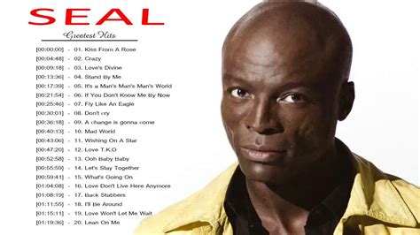 Seal Greatest Hits Full Album | Top 30 Biggest Best Songs Of Seal ...