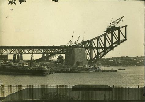 Sydney Harbour Bridge under construction | Photographs