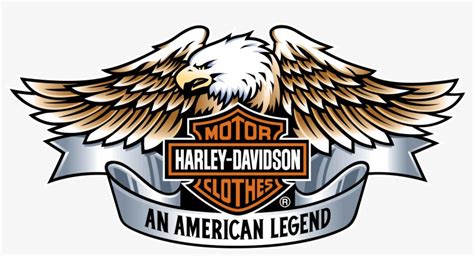 Harley Davidson Logo Eagle Wings Png - Logo De Harley Davidson ...