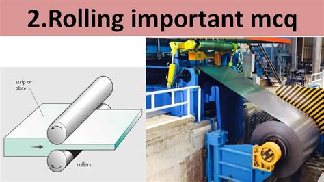 Manufacturing (metal working ) process rolling 2 : important MCQ - YouTube