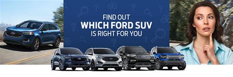 Ford SUV Model Comparison | Desjardins Ford Sainte-Foy