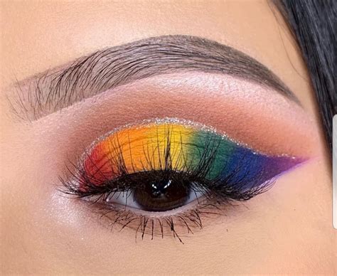 Pin by morgyn🧿🍄🍃 on Cute makeup | Rainbow makeup, Rainbow eye makeup ...