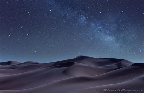 Desert night - Google Search | Dark landscape, Amazing photography, Sky ...