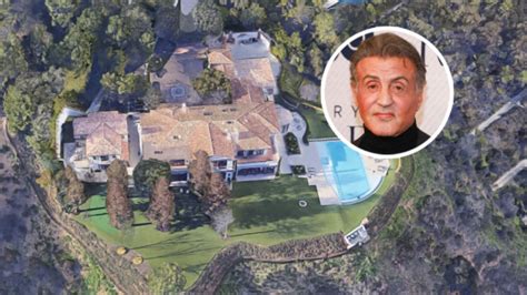 Sylvester Stallone’s Sprawling Beverly Hills Estate Hits the Market for ...