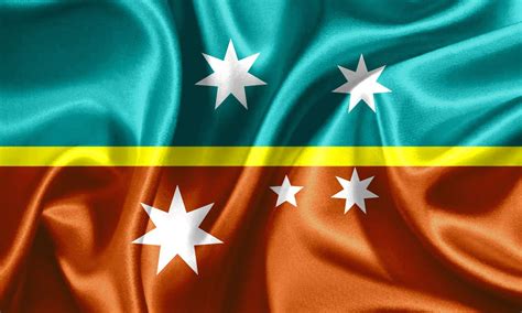 UluruSky Golden Horizon SC/CS5r Turq Ochre 2017 3:5 | Flag design, Flag, Australian flags