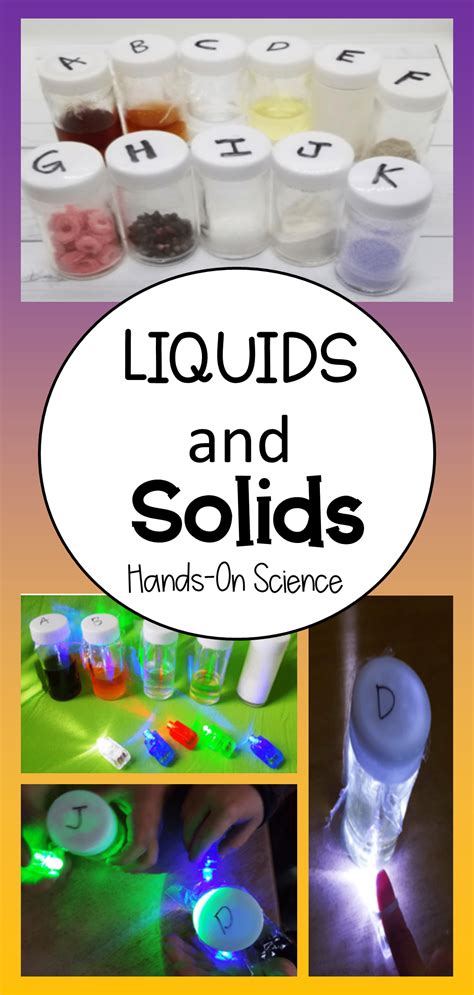 Liquids and Solids Preschool | Science for kids, Science experiments for preschoolers, Science ...