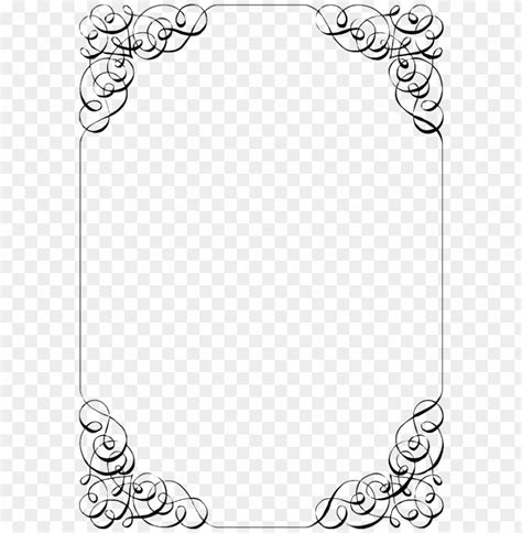 The Best 18 Border Wedding Card Clipart Black And White - tadrofudoxo