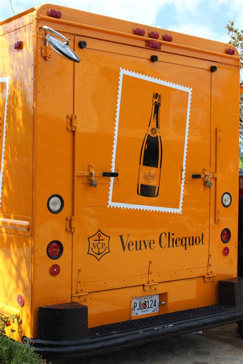 Veuve Clicquot Mail Truck Veuve Cliquot, Veuve Clicquot Champagne, Fashion Promotion, Mail Truck ...