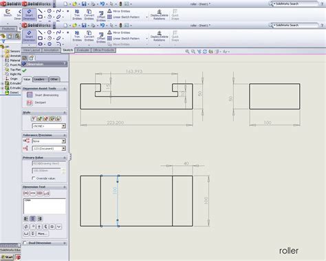 Emerging Engineering Group M: Roller drawing