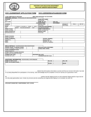 Learnership 2023 Application Form - Printable Forms Free Online