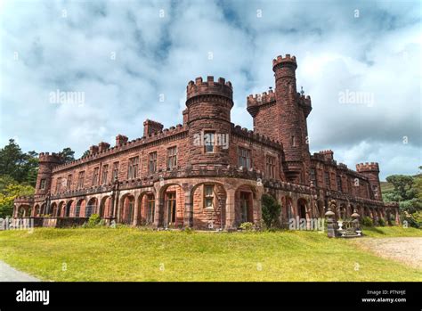 Kinloch Castle, Isle of Rum Stock Photo - Alamy