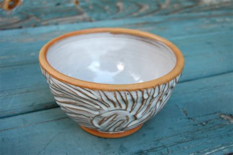 Handmade Pottery Soup Bowls Wheel Thrown Pottery Soup Bowl Hand Carved Bowls