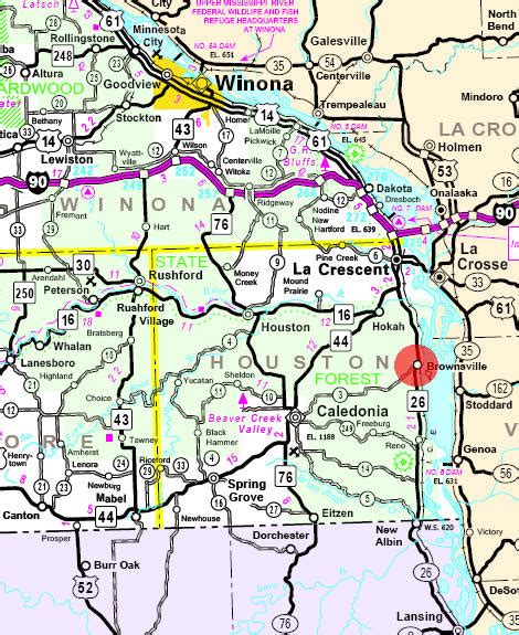 Guide to Brownsville Minnesota