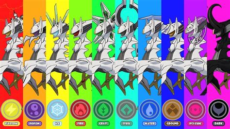 Arceus Type Swap Fanart Compilation #1 - YouTube Yggdrasil - 04 - who ...