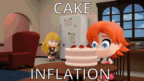 Cake Inflation Cake GIF - Cake Inflation Cake Inflation - Discover & Share GIFs