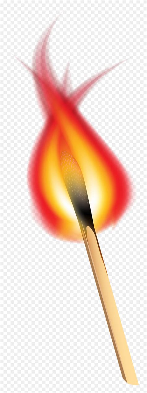 Burning Match Png Clip Art - Match Clipart - FlyClipart