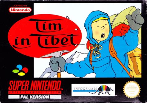 Tintin in Tibet for SNES (1995) - MobyGames