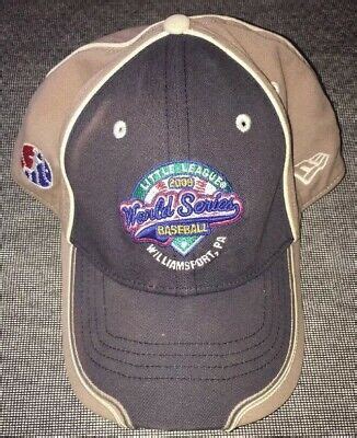 LITTLE LEAGUE WORLD SERIES 2009 BASEBALL HAT CAP Blue & Tan NEW ERA ...