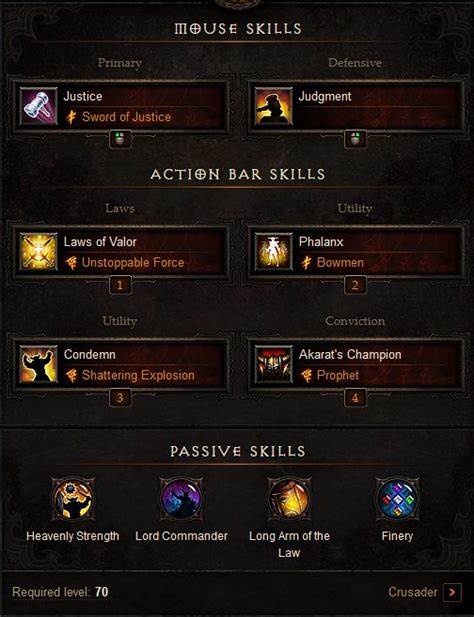 Akkhan Condemn Crusader Build - Diablo 3 - Diablo Tavern