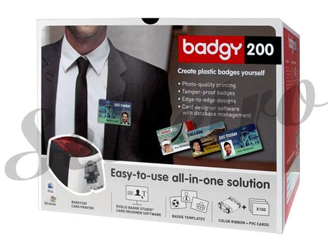 Badgy 200 - Card Printer – Selectro Indonesia