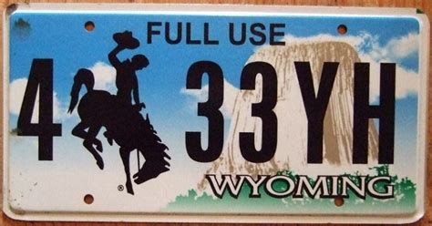 Wyoming License Plate Rules: An Complete Guide