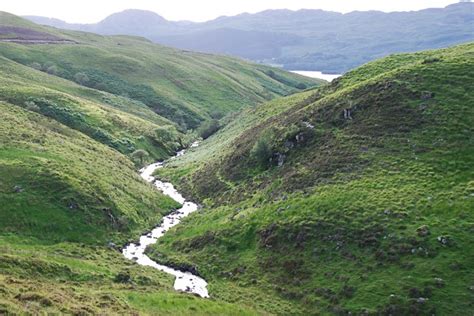 V Shaped Valley In England