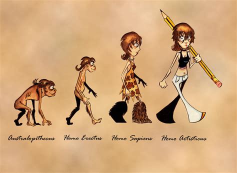 Human Evolution by vrm1979 on DeviantArt