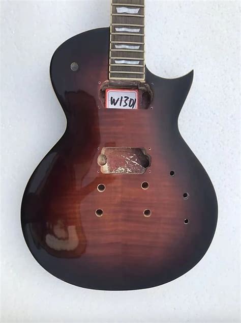 Les Paul Style Guitar Body with Neck, Rosewood Fingerboard | Reverb UK