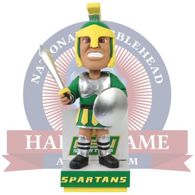 Spiro the Spartan Norfolk State Spartans Mascot Bobblehead (Presale ...