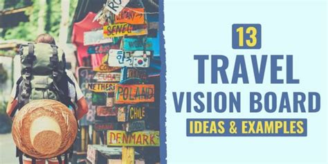 13 Travel Vision Board Ideas & Examples