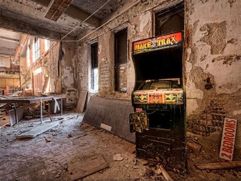 The Eerie World of Abandoned Arcade Games | Chanute, Arcade, Abandoned