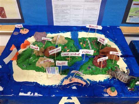 Landforms 3D Project | Fall Preschool Activities