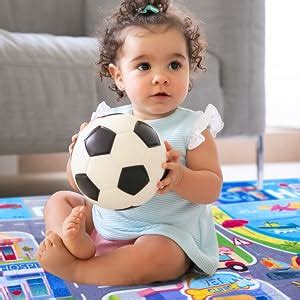 Amazon.com: QUOKKA Baby Play Mat for Floor Plush ABC Playmat for ...