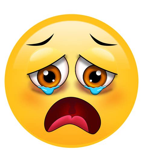 Download Sad Emoji, Sad Emoticon, Crying Emoji. Royalty-Free Stock Illustration Image - Pixabay