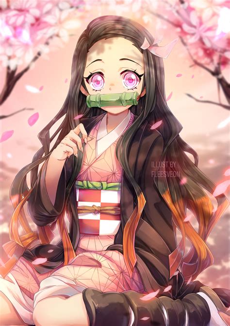 Nezuko - Demon Slayer by fleesveon on DeviantArt