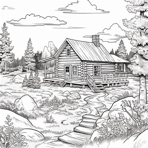 Cabin in the Woods Coloring Pages Printable Downloadable Coloring ...