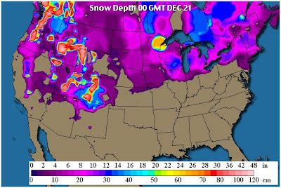 A couple of points I wanted to hit: a look at snow depth across the ...