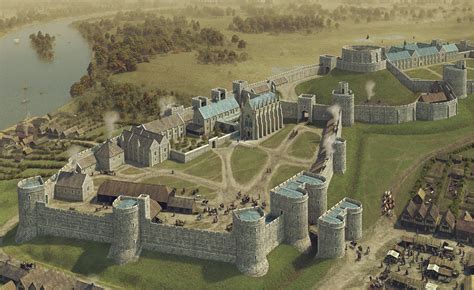 Fascinating images show original Windsor Castle after it was built to ...