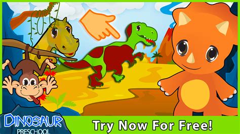 Dinosaur Games for Kids Free - Preschool Dino Adventure World for Kindergarten and Preschool ...