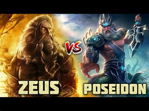 Zeus Vs Poseidon Battle | Tamil Explained | dull mashup - YouTube